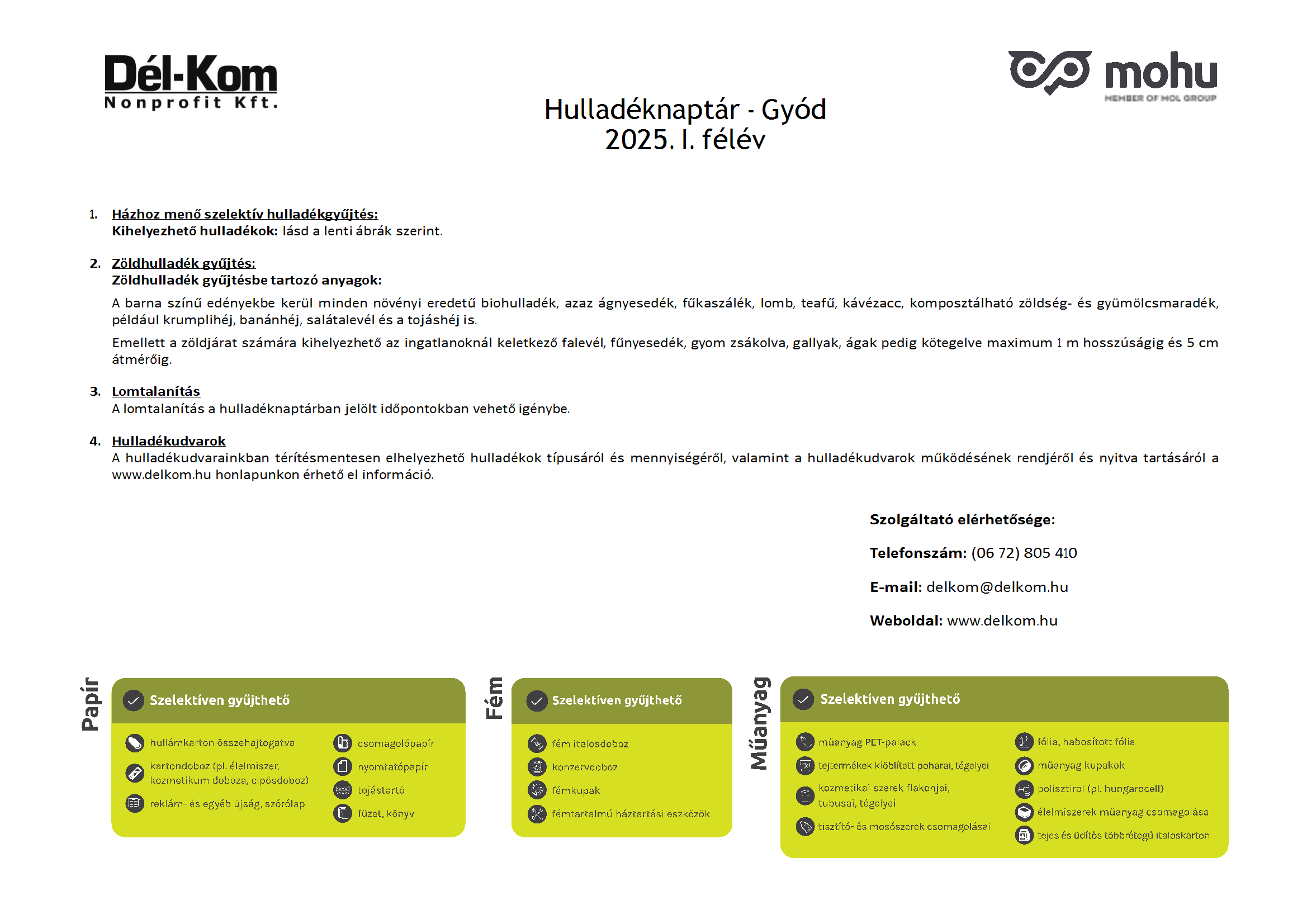 gyod szemetszallitas 2025 2